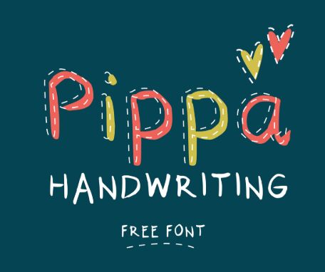 Pippa Handwriting Font